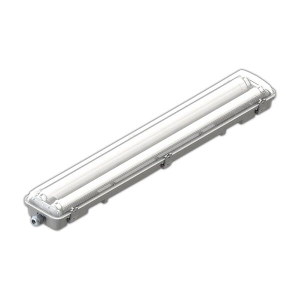 Fixture With Tube T8 2*120 cm 2*18W 36W White light