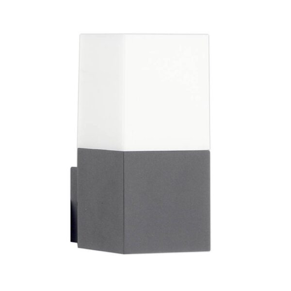 Wall Light Dark Grey Aluminium 1xE27 None None