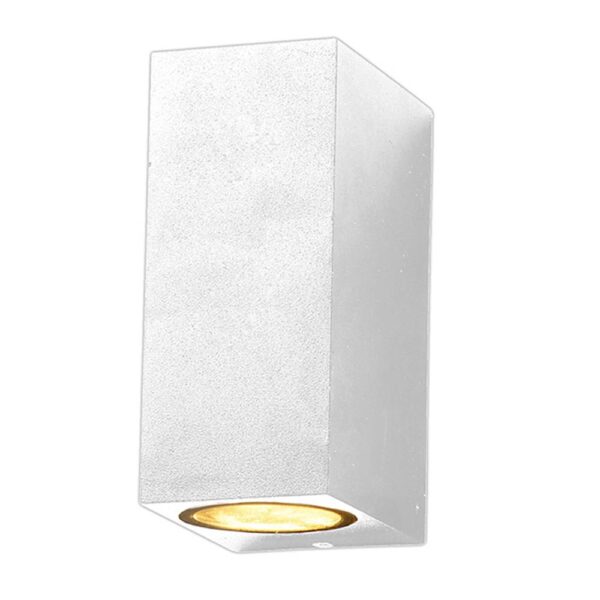 WALL LAMP ALUMINIUM WHITE BODY 2xGU10 SOCKET GU10 No color
