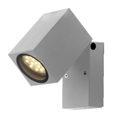 Wall Lamp Silver Body GU10 Socket Aluminium None None