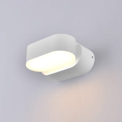 LED Wall Light Epistar 6W White Body Rotatable 6W Neutral white