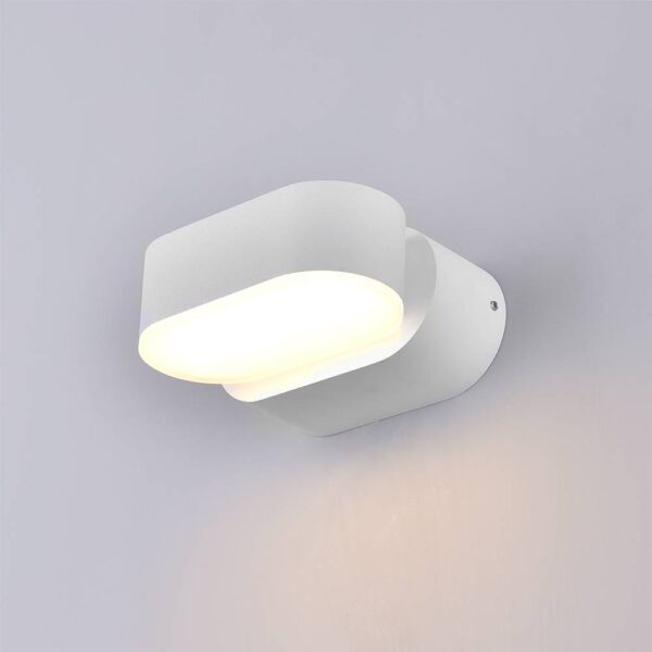 LED Wall Light Epistar 6W White Body Rotatable 6W Neutral white
