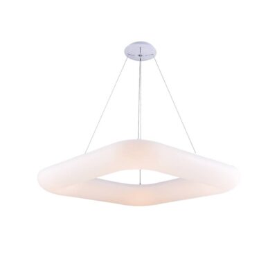 LED Suspending Light White Square 50W Warm white