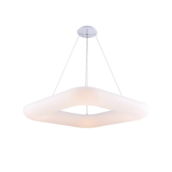 LED ОСВЕТИТЕЛНО ТЯЛО ВИСЯЩО 50W EPISTAR2835 3000K БЯЛО