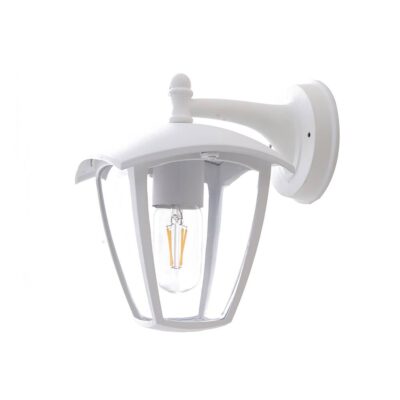Wall Light Down Matt White 1xE27 None None