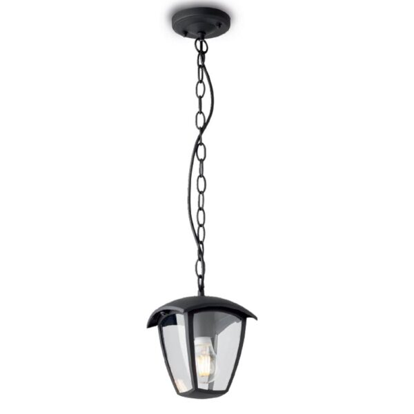 Ceiling Lamp Matt Black 1xE27 None None