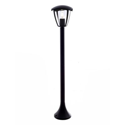 Lawn Lamp 90cm Matt Black 1xE27 None None