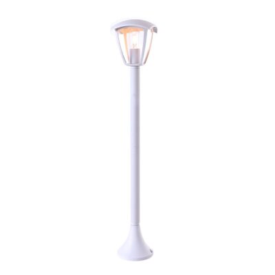 Lawn Lamp 90cm Matt White 1xE27 None None