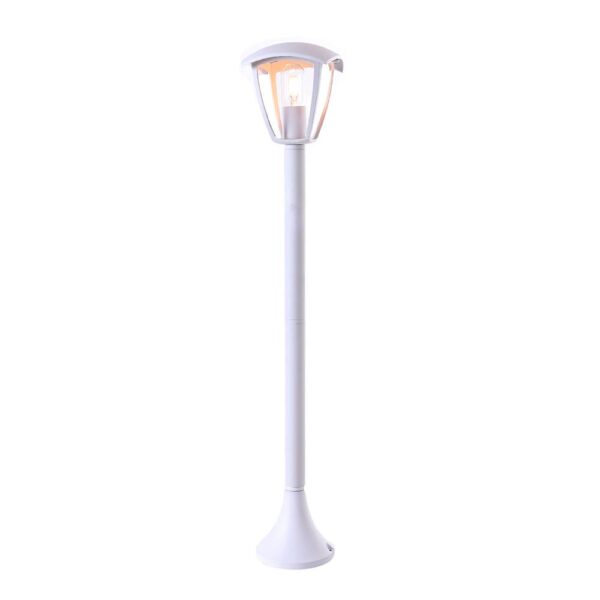 Lawn Lamp 90cm Matt White 1xE27 None None