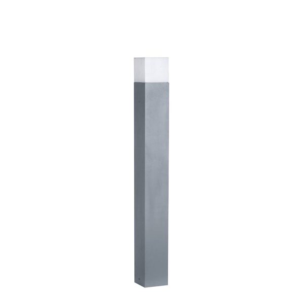 LED Lawn Lamp Aluminium 80cm Dark Grey None None