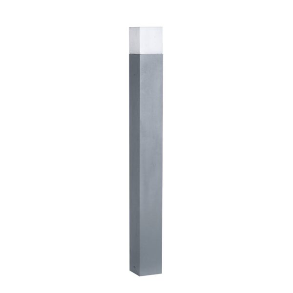 LED Lawn Lamp Aluminium 100cm Dark Grey None None