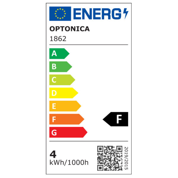 LED Filament Bulb G125 E27 4W Warm white