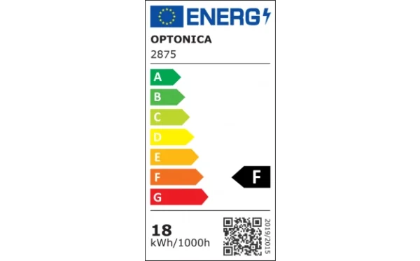 LED ОСВЕТИТЕЛНО ТЯЛО 18W 1170LM 175-265V RA>80 IP20 3000K MATT COVER